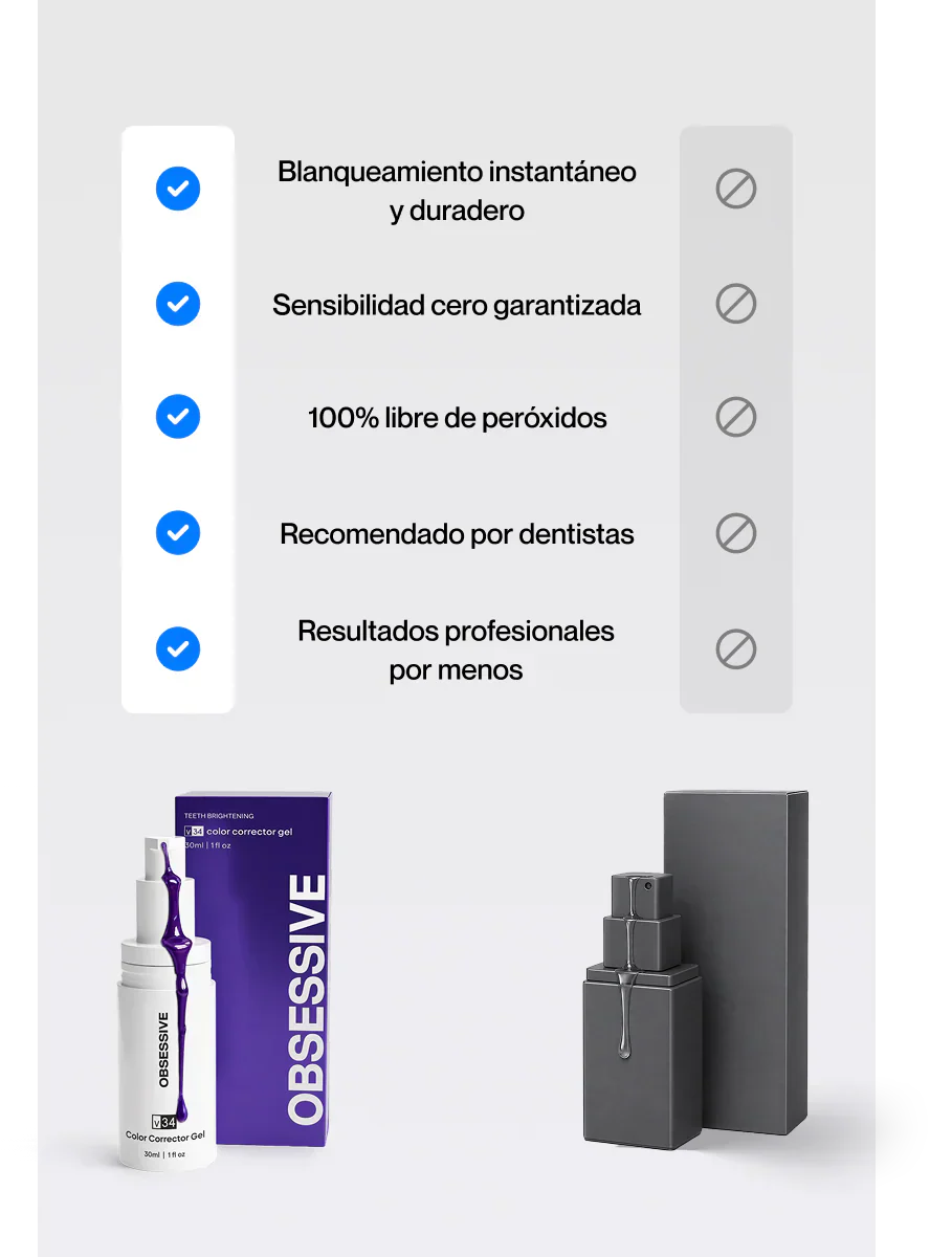 Purple V34 · Blanqueador Dental